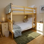 Photo of bedroom with bunk beds and drawers in Cosaig self catering Innerleithen